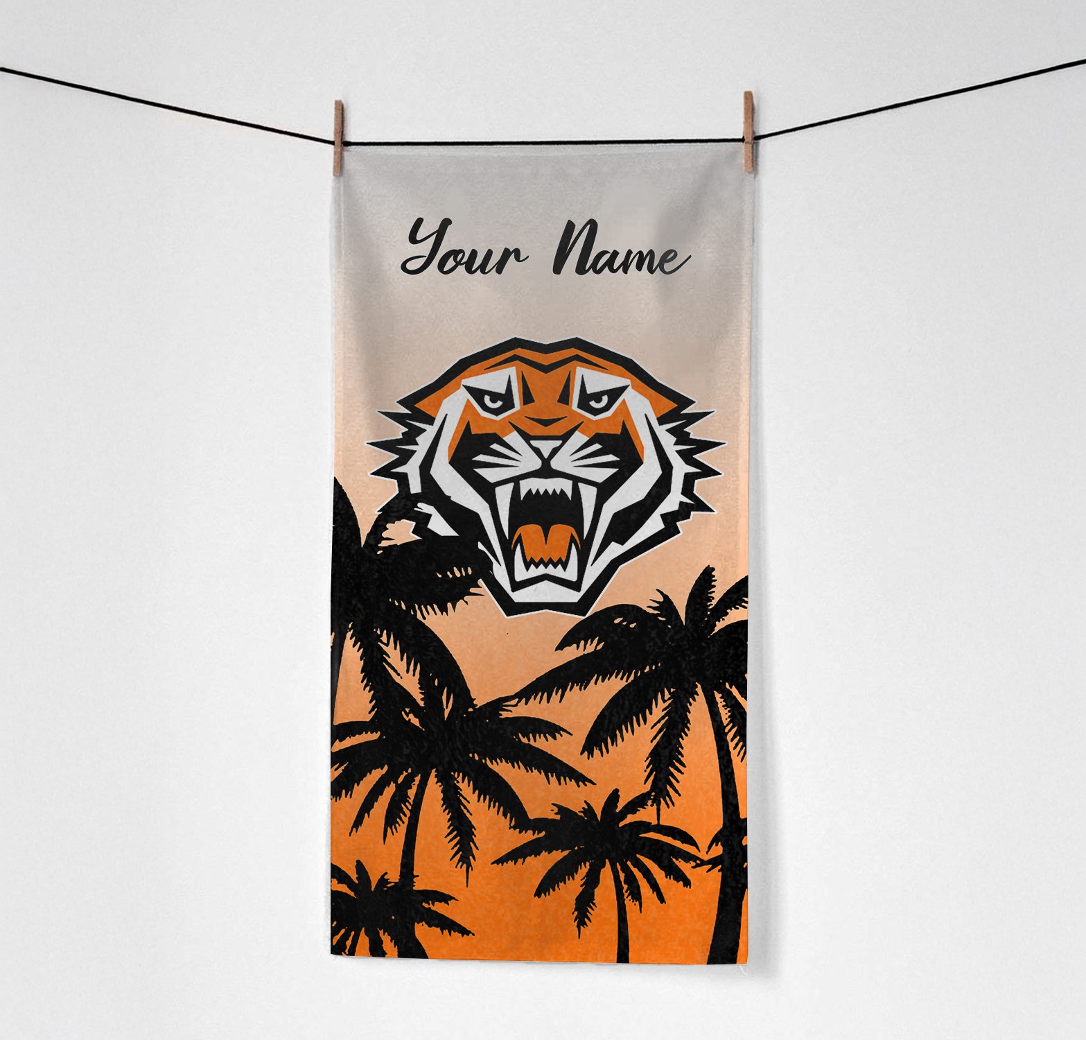 Wests Tigers Personalized Pool Travel Beach  Towels Wests Tigers Personalized Pool Travel Beach  Towels