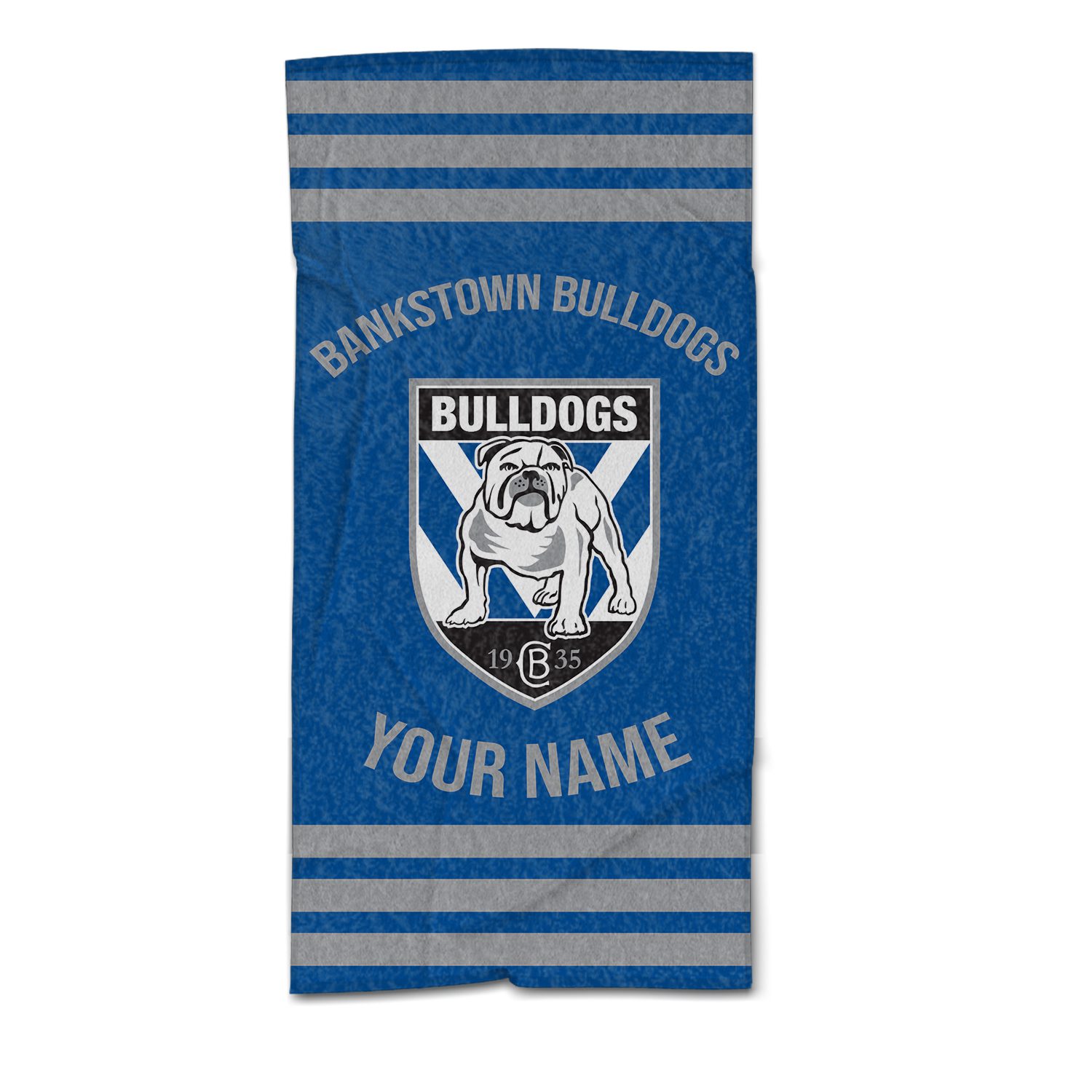 Canterbury-Bankstown Bulldogs Personalized Pool Travel Beach  Towels Canterbury-Bankstown Bulldogs Personalized Pool Travel Beach  Towels