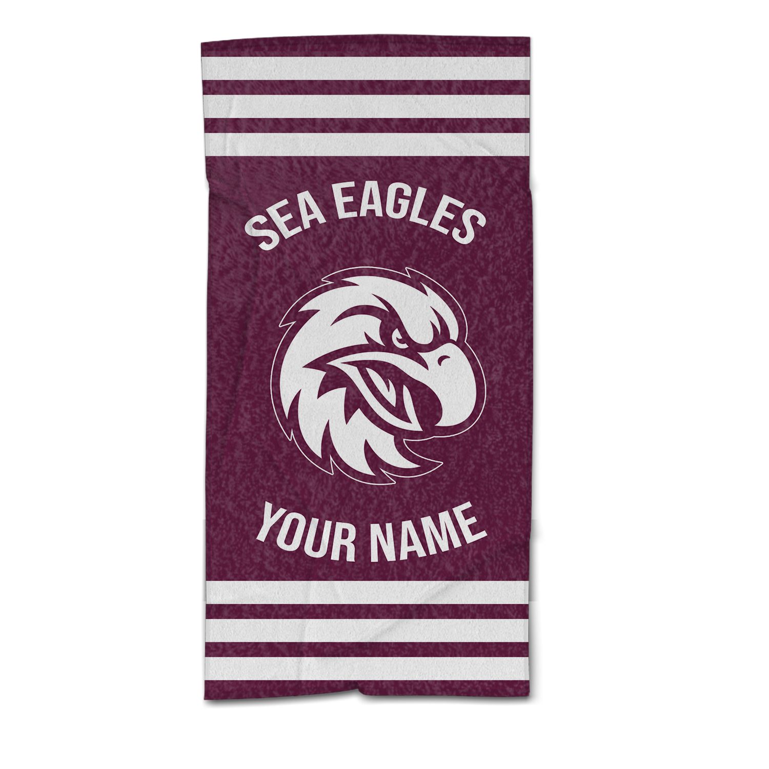 Manly Warringah Sea Eagles Personalized Pool Travel Beach  Towels Manly Warringah Sea Eagles Personalized Pool Travel Beach  Towels