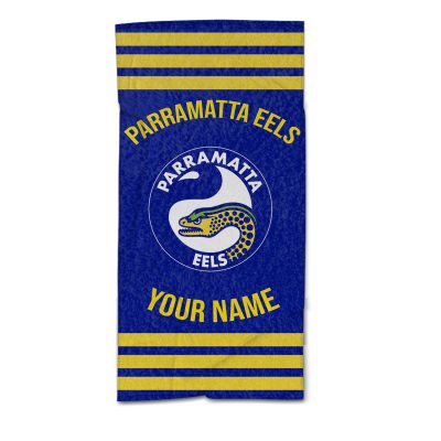 Parramatta Eels Personalized Pool Travel Beach  Towels