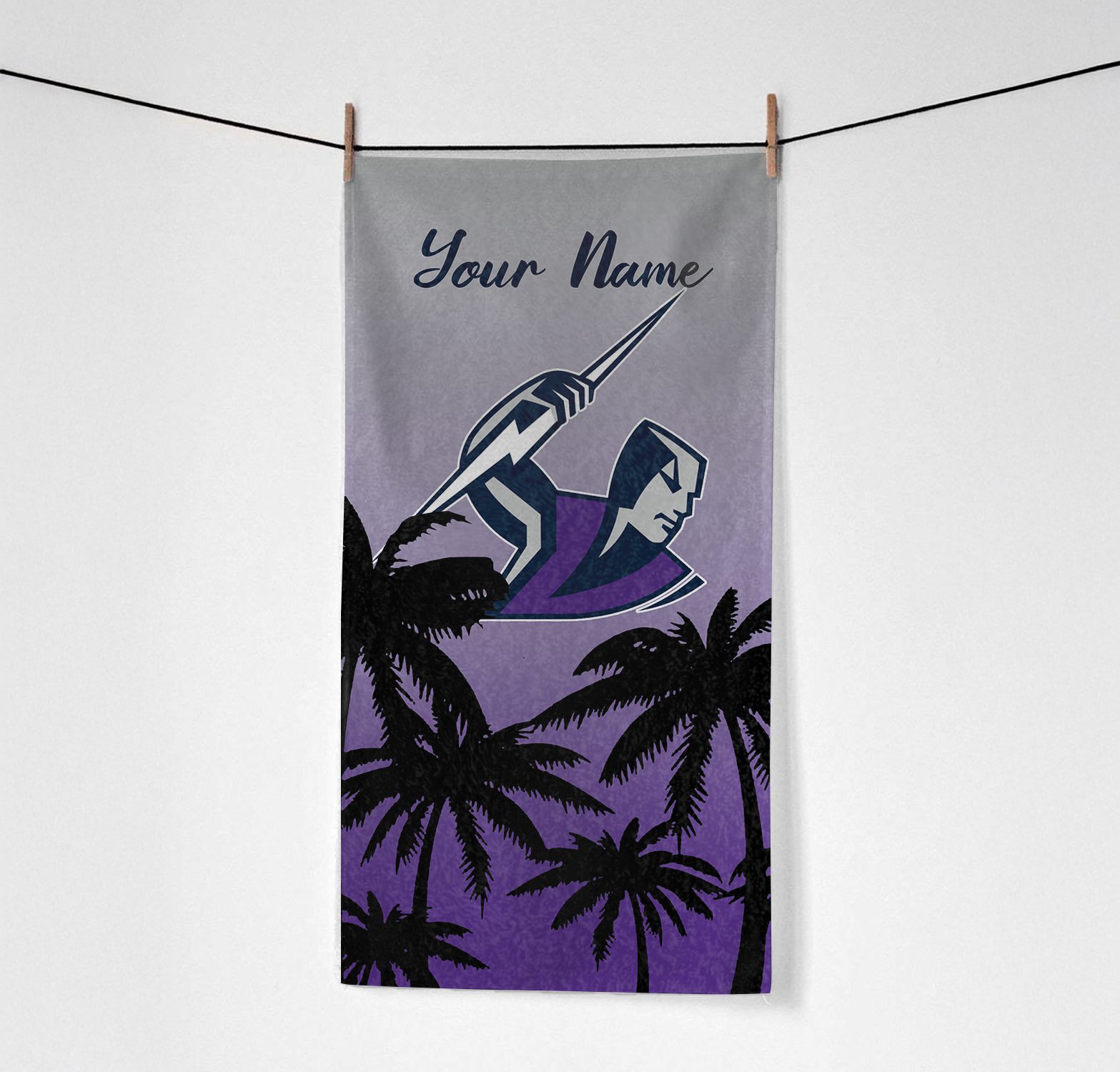 Melbourne Storm Personalized Pool Travel Beach  Towels Melbourne Storm Personalized Pool Travel Beach  Towels
