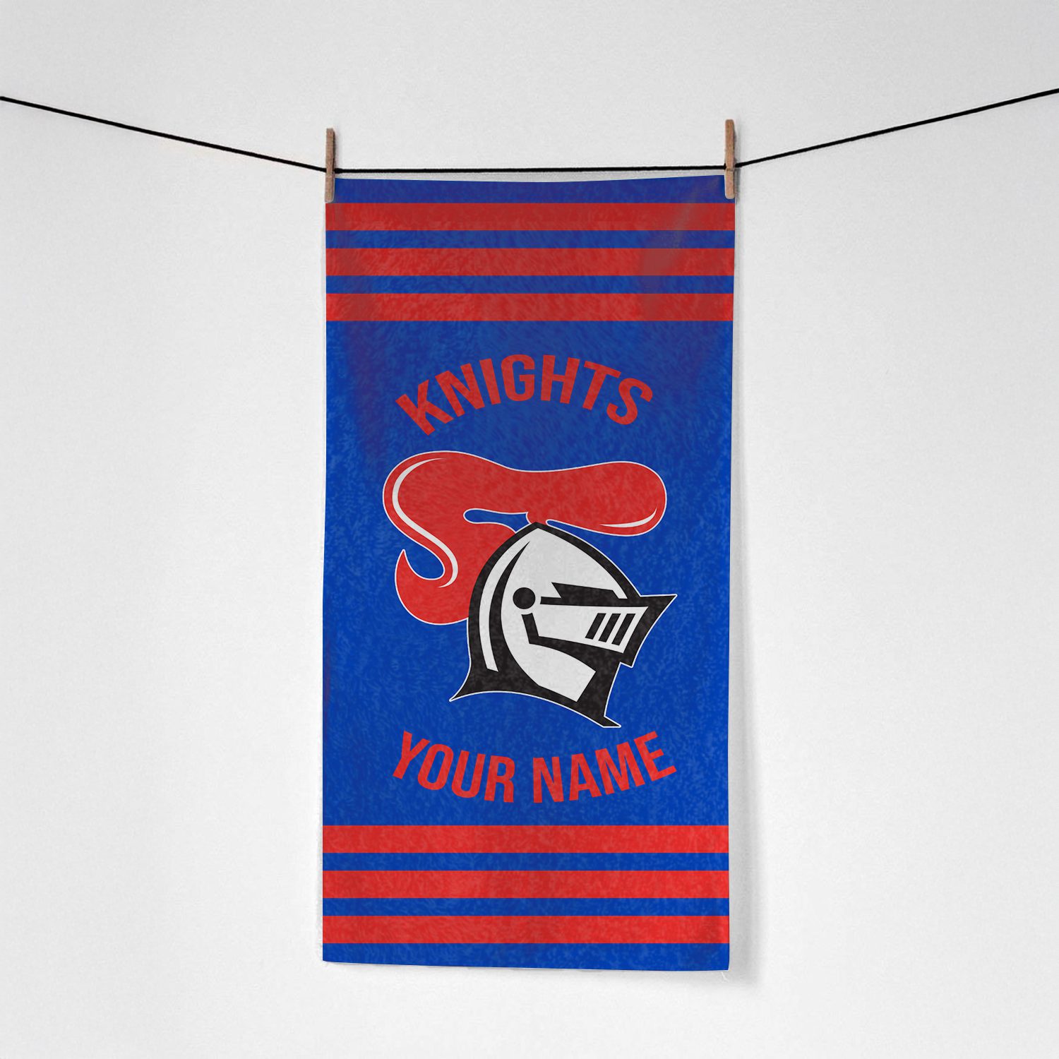 Newcastle Knights Personalized Pool Travel Beach  Towels Newcastle Knights Personalized Pool Travel Beach  Towels