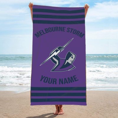 Melbourne Storm Personalized Pool Travel Beach  Towels Melbourne Storm Personalized Pool Travel Beach  Towels