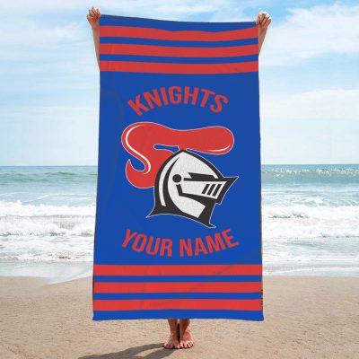 Newcastle Knights Personalized Pool Travel Beach  Towels Newcastle Knights Personalized Pool Travel Beach  Towels