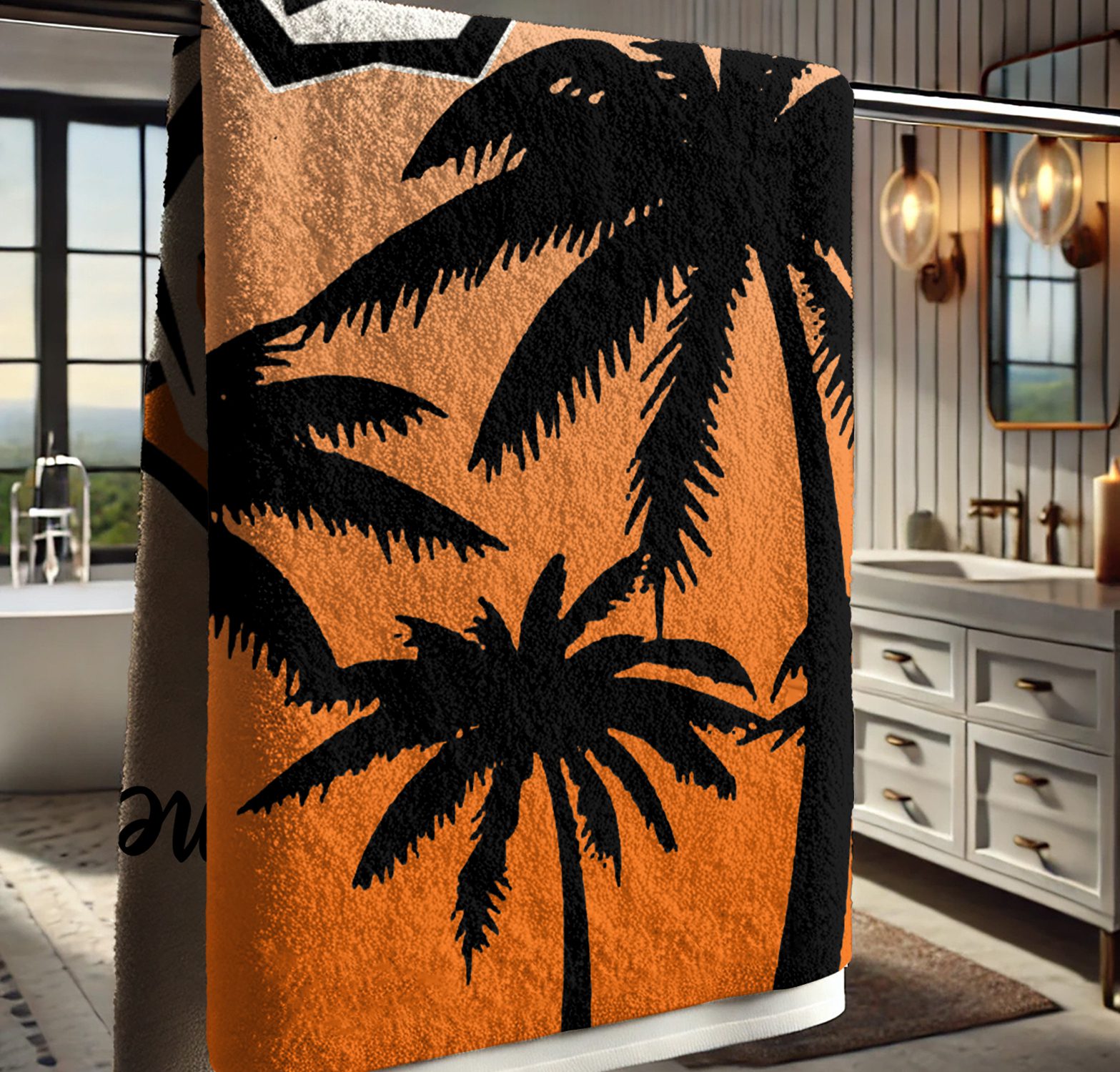 Wests Tigers Personalized Pool Travel Beach  Towels Wests Tigers Personalized Pool Travel Beach  Towels