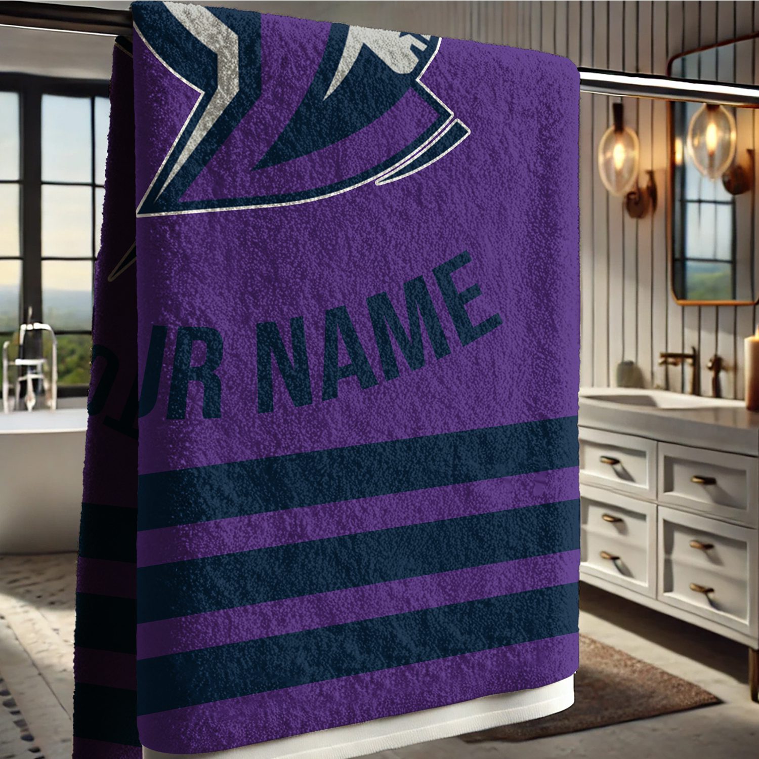 Melbourne Storm Personalized Pool Travel Beach  Towels Melbourne Storm Personalized Pool Travel Beach  Towels