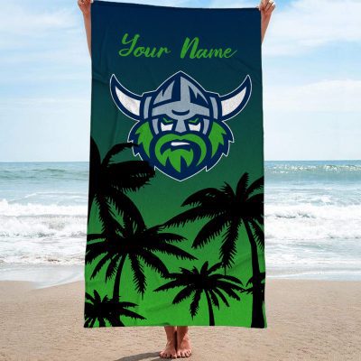 Canberra Raiders Personalized Pool Travel Beach  Towels Canberra Raiders Personalized Pool Travel Beach  Towels