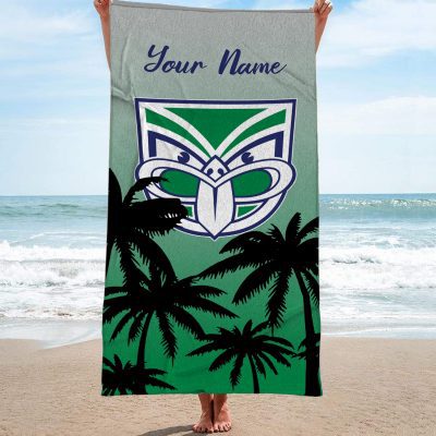 New Zealand Warriors Personalized Pool Travel Beach  Towels New Zealand Warriors Personalized Pool Travel Beach  Towels