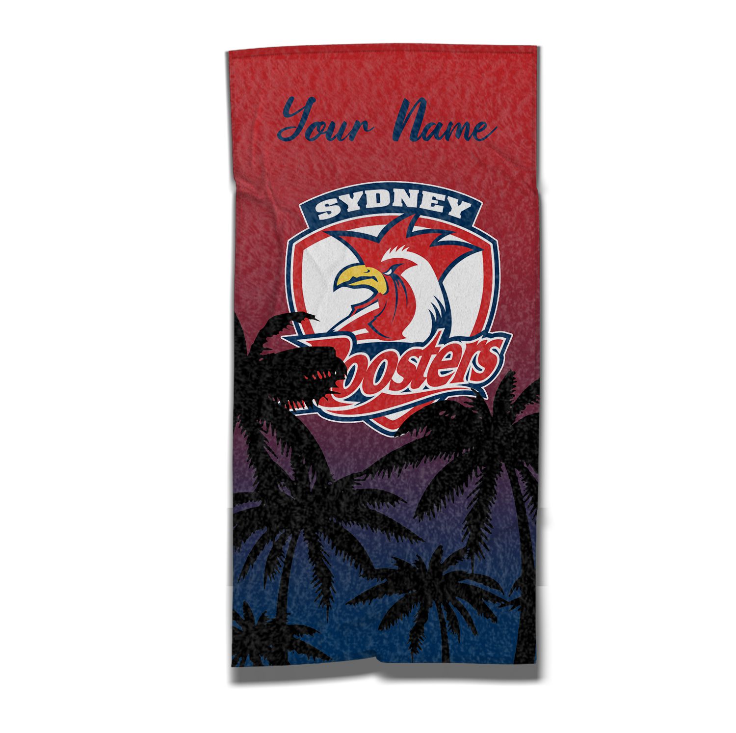 Sydney Roosters Personalized Pool Travel Beach  Towels Sydney Roosters Personalized Pool Travel Beach  Towels