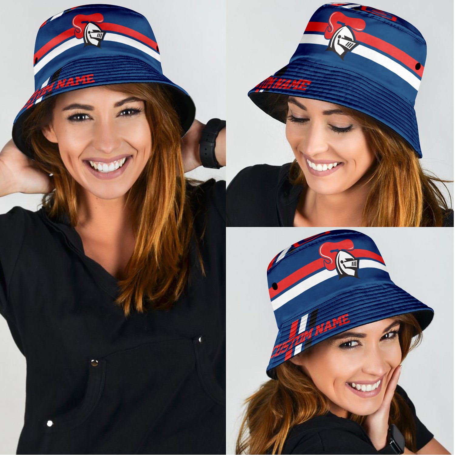 Newcastle Knights Sports Personalized Bucket Hat Gift For Fans Newcastle Knights Sports Personalized Bucket Hat Gift For Fans