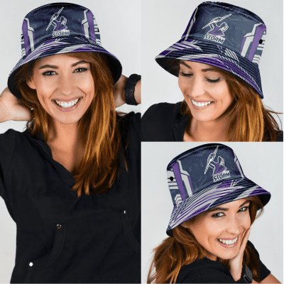 Melbourne Storm Sports Personalized Bucket Hat Gift For Fans