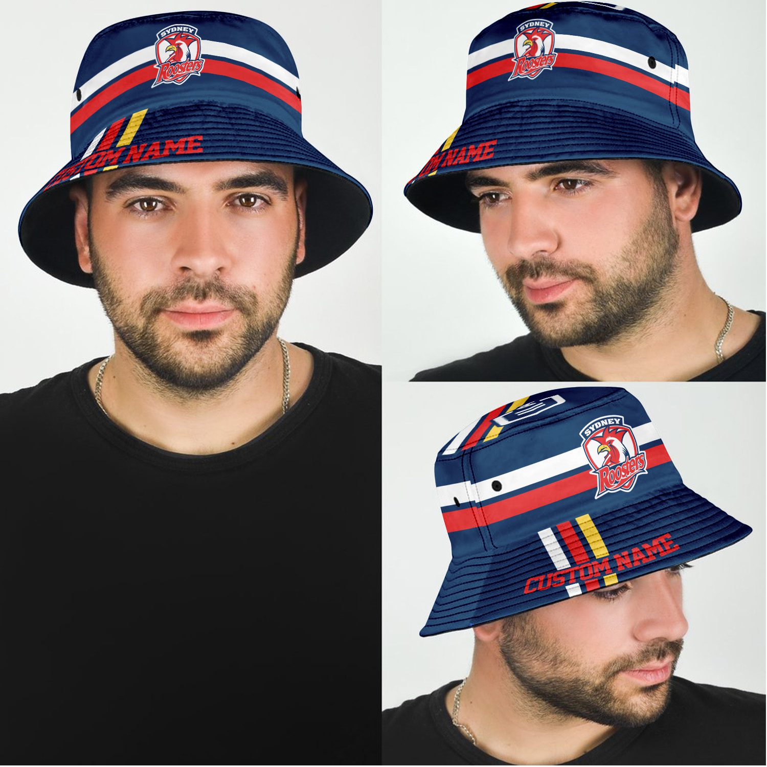 Sydney Roosters Sports Personalized Bucket Hat Gift For Fans Sydney Roosters Sports Personalized Bucket Hat Gift For Fans
