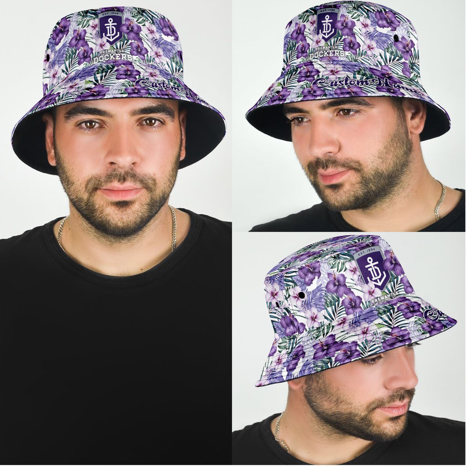 Fremantle Dockers Sports Personalized Bucket Hat Gift For Fans Fremantle Dockers Sports Personalized Bucket Hat Gift For Fans