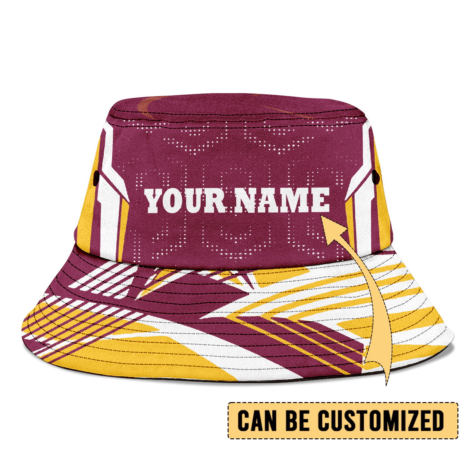 Brisbane Broncos Sports Personalized Bucket Hat Gift For Fans Brisbane Broncos Sports Personalized Bucket Hat Gift For Fans