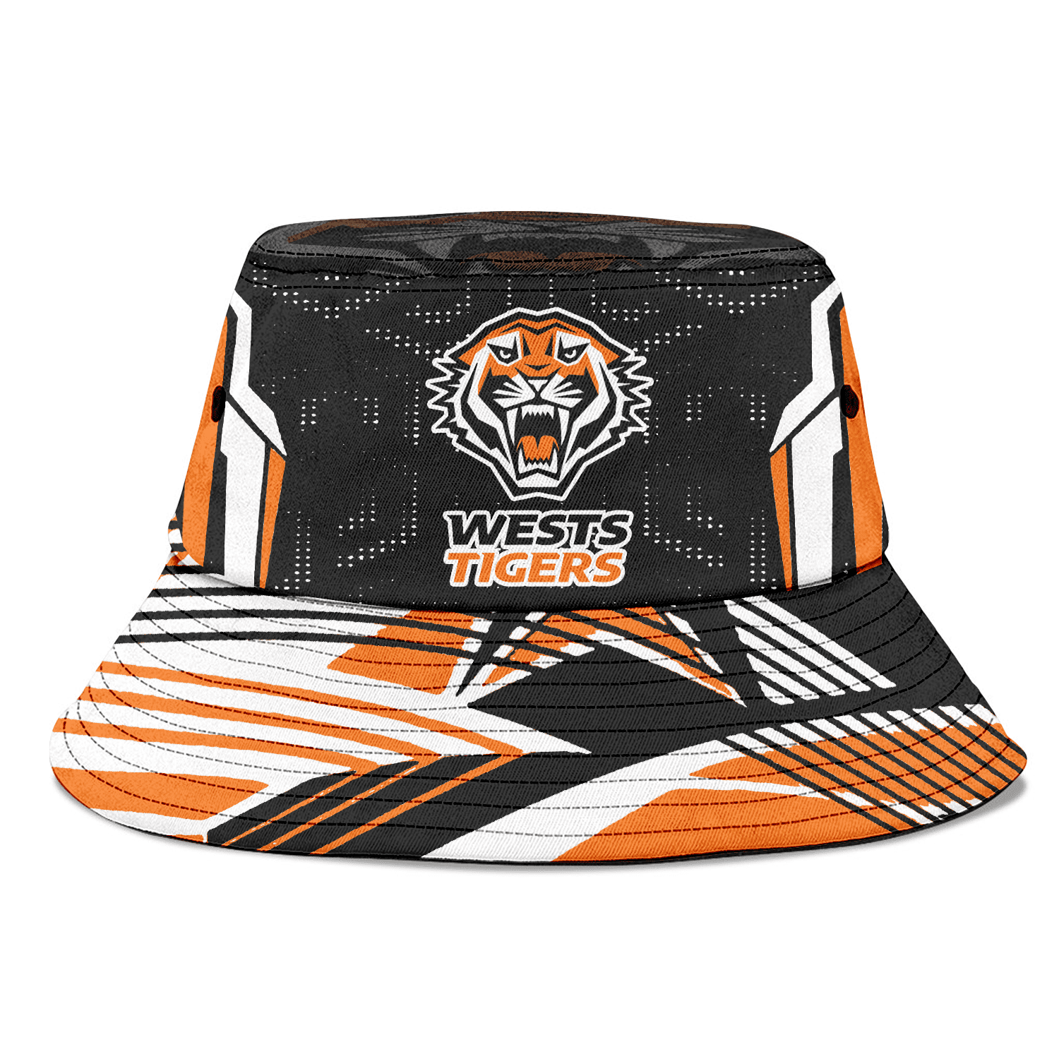 Wests Tigers Sports Personalized Bucket Hat Gift For Fans Wests Tigers Sports Personalized Bucket Hat Gift For Fans