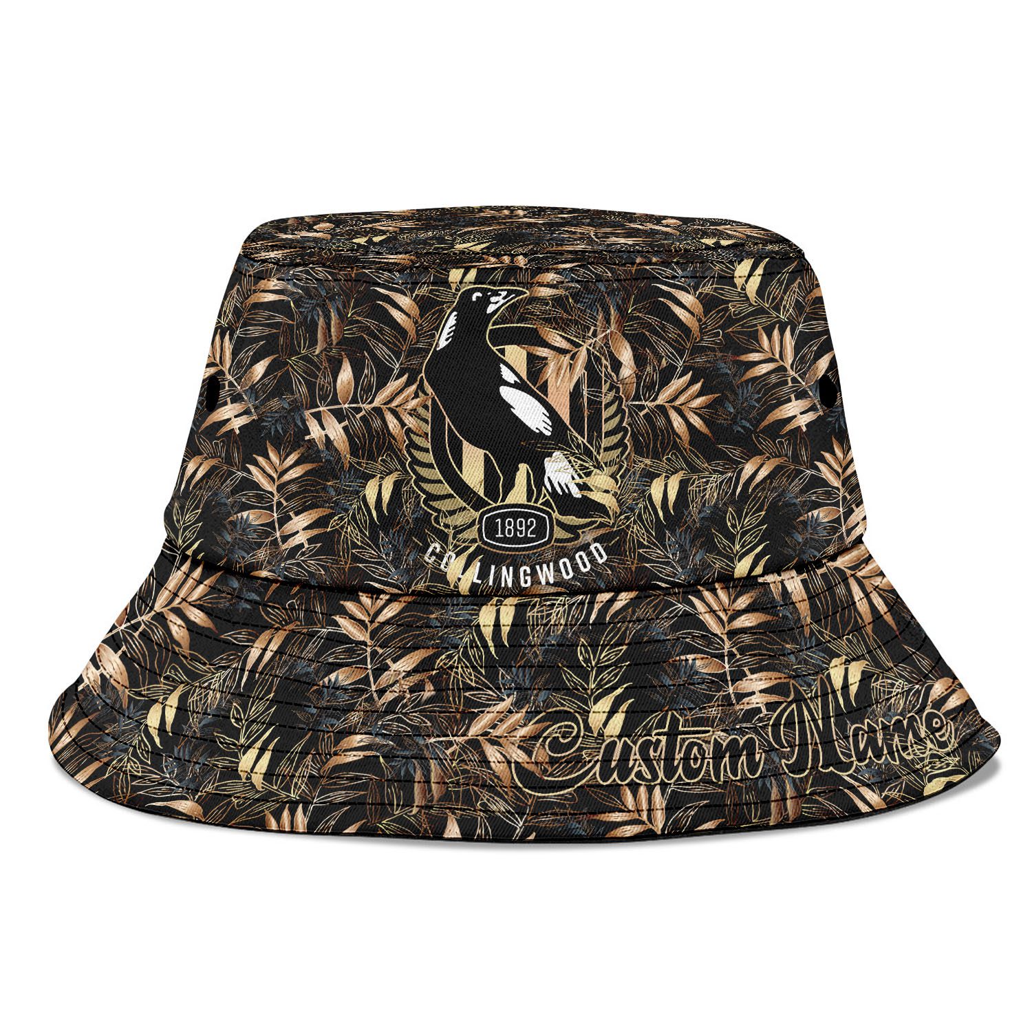Collingwood Magpies Sports Personalized Bucket Hat Gift For Fans Collingwood Magpies Sports Personalized Bucket Hat Gift For Fans