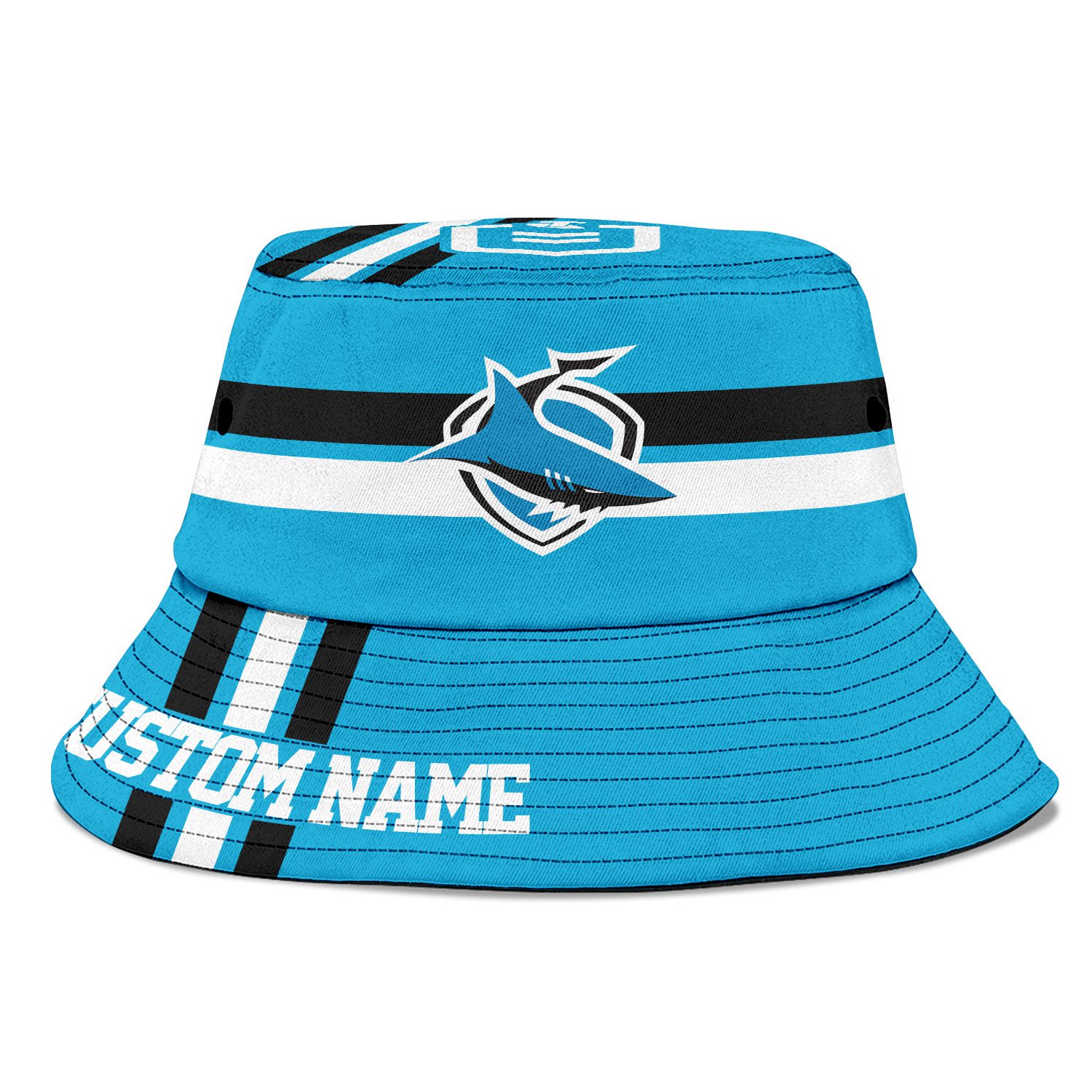 Cronulla-Sutherland Sharks Sports Personalized Bucket Hat Gift For Fans Cronulla-Sutherland Sharks Sports Personalized Bucket Hat Gift For Fans