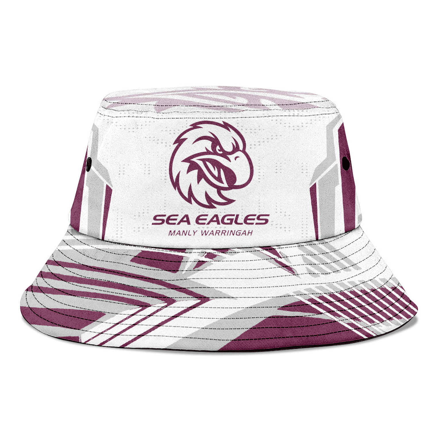 Manly Warringah Sea Eagles Sports Personalized Bucket Hat Gift For Fans Manly Warringah Sea Eagles Sports Personalized Bucket Hat Gift For Fans