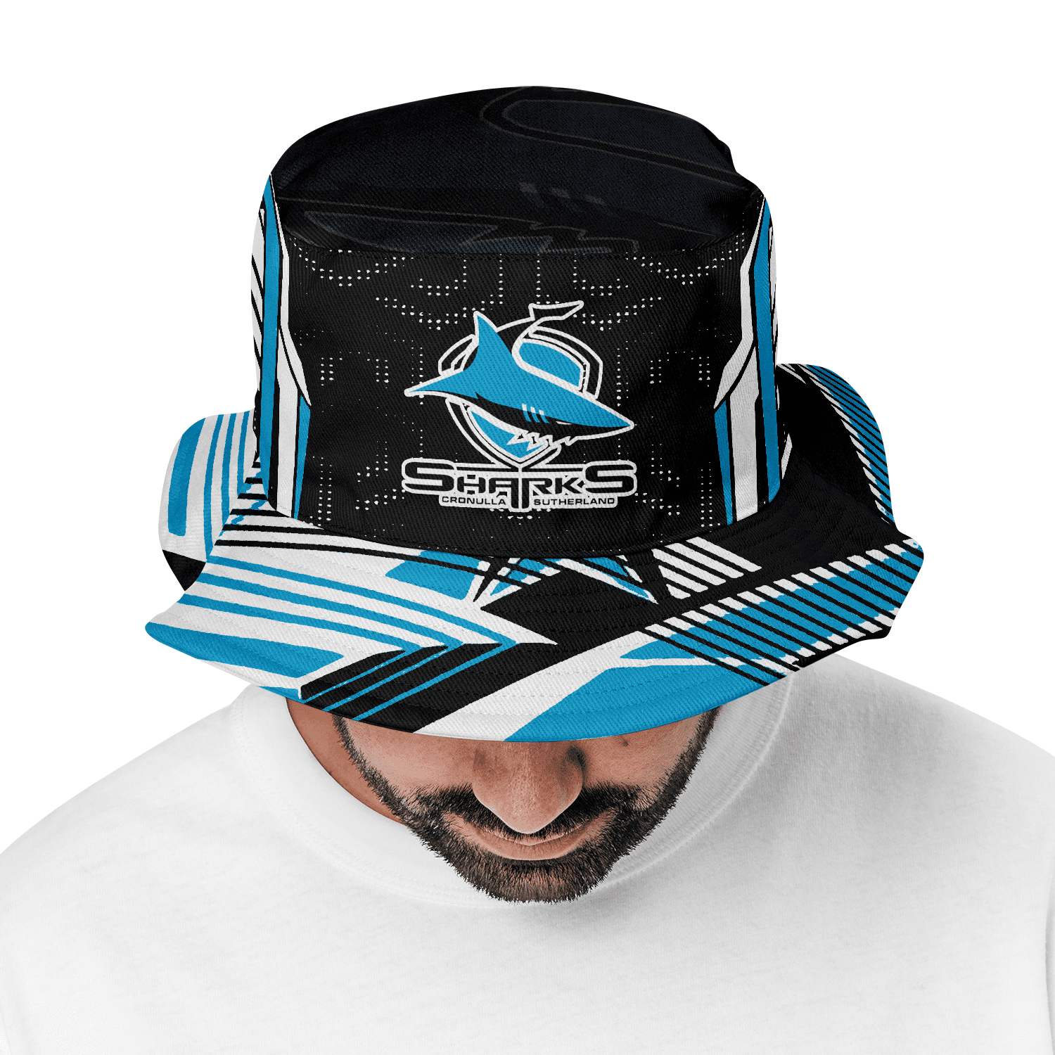 Cronulla-Sutherland Sharks Sports Personalized Bucket Hat Gift For Fans Cronulla-Sutherland Sharks Sports Personalized Bucket Hat Gift For Fans