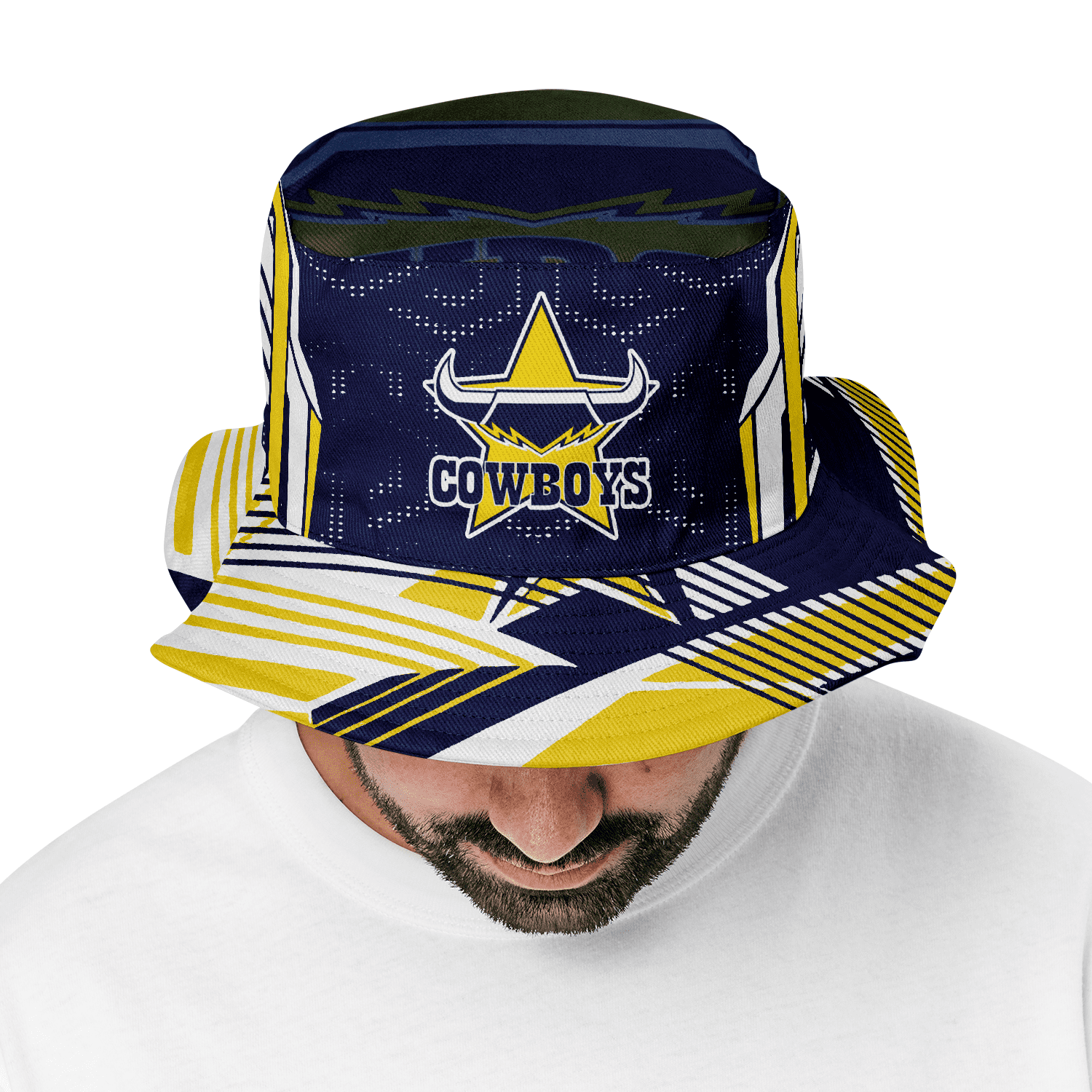 North Queensland Cowboys Sports Personalized Bucket Hat Gift For Fans North Queensland Cowboys Sports Personalized Bucket Hat Gift For Fans