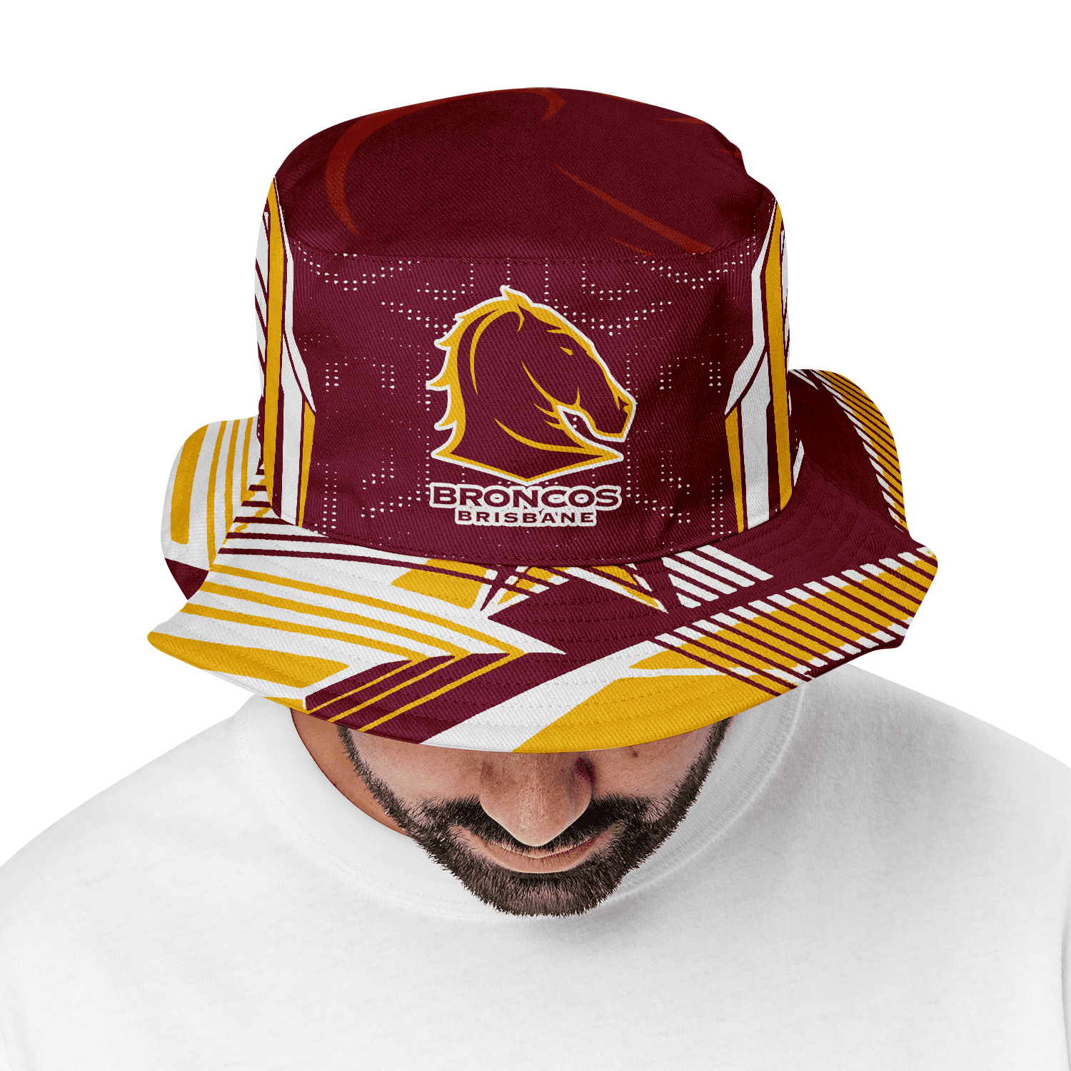 Brisbane Broncos Sports Personalized Bucket Hat Gift For Fans Brisbane Broncos Sports Personalized Bucket Hat Gift For Fans