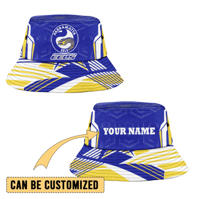 Parramatta Eels Sports Personalized Bucket Hat Gift For Fans Parramatta Eels Sports Personalized Bucket Hat Gift For Fans