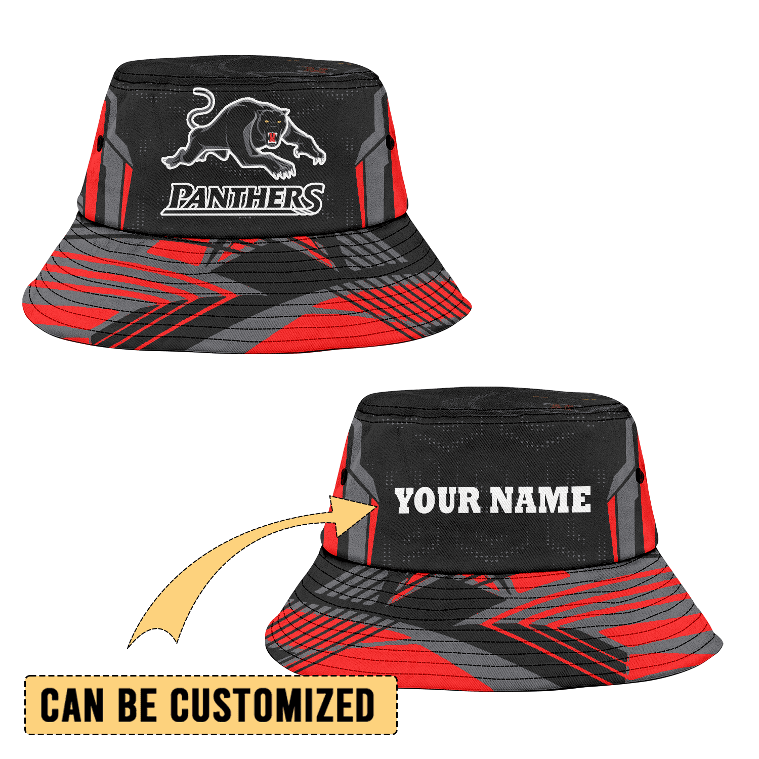 Penrith Panthers Sports Personalized Bucket Hat Gift For Fans Penrith Panthers Sports Personalized Bucket Hat Gift For Fans