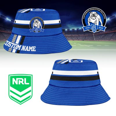 Canterbury-Bankstown Bulldogs Sports Personalized Bucket Hat Gift For Fans Canterbury-Bankstown Bulldogs Sports Personalized Bucket Hat Gift For Fans