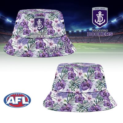 Fremantle Dockers Sports Personalized Bucket Hat Gift For Fans Fremantle Dockers Sports Personalized Bucket Hat Gift For Fans