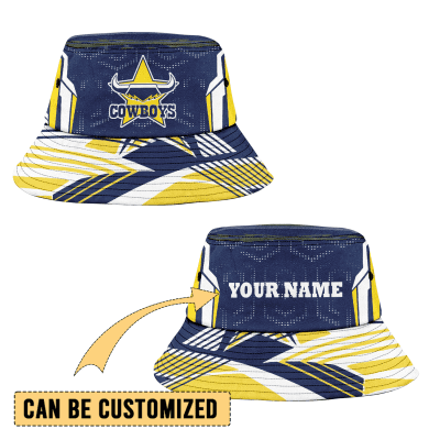 North Queensland Cowboys Sports Personalized Bucket Hat Gift For Fans North Queensland Cowboys Sports Personalized Bucket Hat Gift For Fans