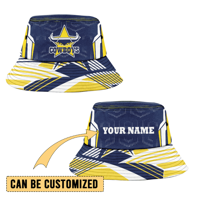 North Queensland Cowboys Sports Personalized Bucket Hat Gift For Fans