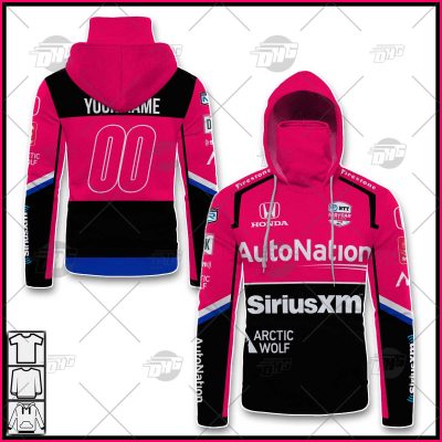 Personalize INDYCAR Series Meyer Shank Racing Helio Castroneves Jersey Shirt Hoodie Best Sale