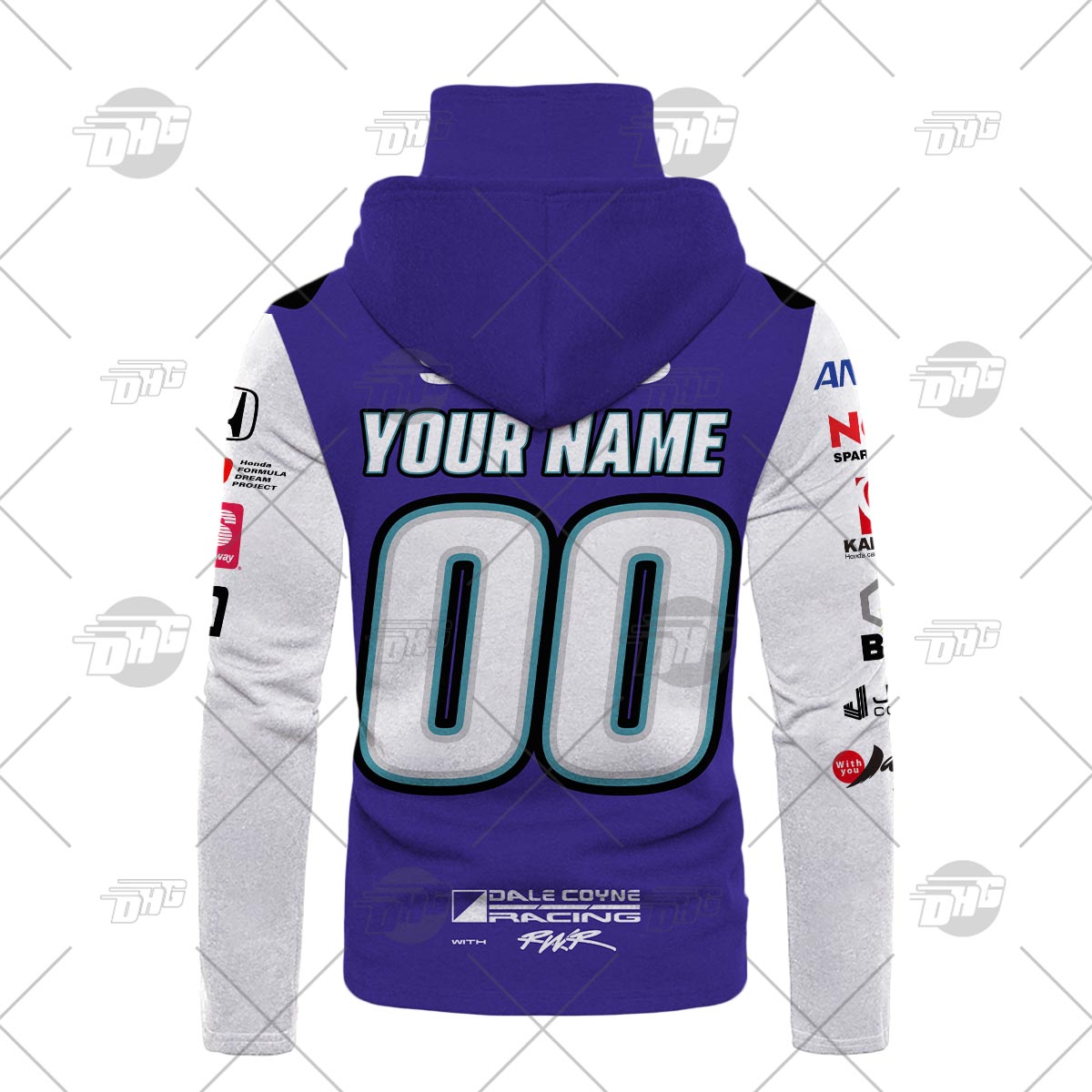 Personalize INDYCAR Series Dale Coyne Racing Takuma Sato Jersey Shirt Hoodie Best Sale Personalize INDYCAR Series Dale Coyne Racing Takuma Sato Jersey Shirt Hoodie Best Sale