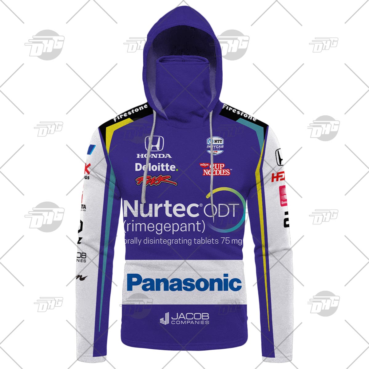 Personalize INDYCAR Series Dale Coyne Racing Takuma Sato Jersey Shirt Hoodie Best Sale Personalize INDYCAR Series Dale Coyne Racing Takuma Sato Jersey Shirt Hoodie Best Sale