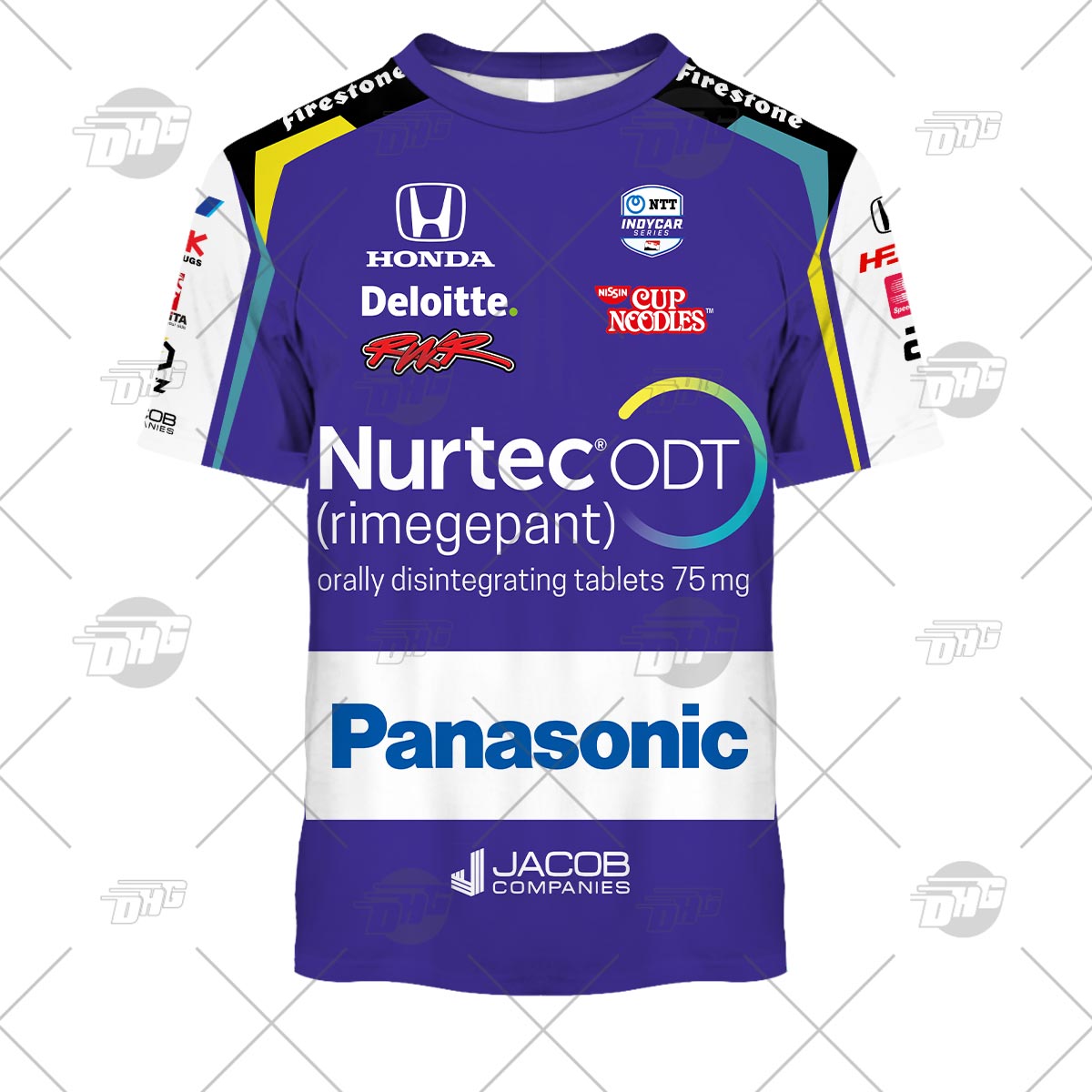 Personalize INDYCAR Series Dale Coyne Racing Takuma Sato Jersey Shirt Hoodie Best Sale Personalize INDYCAR Series Dale Coyne Racing Takuma Sato Jersey Shirt Hoodie Best Sale