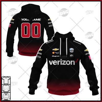 Personalize INDYCAR Series Team Penske Will Power Jersey Shirt Hoodie Best Sale