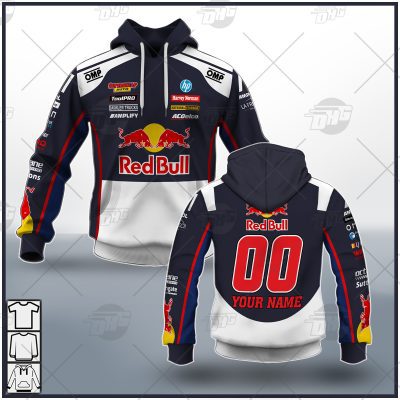 Personalise V8 Supercars Triple 8 Race Engineering Redbull Ampol Racing Hoodie - OldSchoolThings - Personalize Your Own New & Retro Sports Jerseys, Hoodies, T Shirts