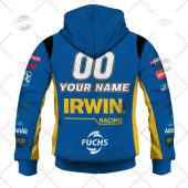 Jena Yourname Supercars009 Hoodie Zip Back.jpg - demo10
