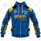 Jena Yourname Supercars009 Hoodie Zip Front.jpg - demo10