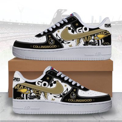 Collingwood Magpies Sports Air Force 1 Sneakers Shoes For Men And Women Collingwood Magpies Sports Air Force 1 Sneakers Shoes For Men And Women