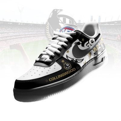 Collingwood Magpies Sports Air Force 1 Sneakers Shoes For Men And Women