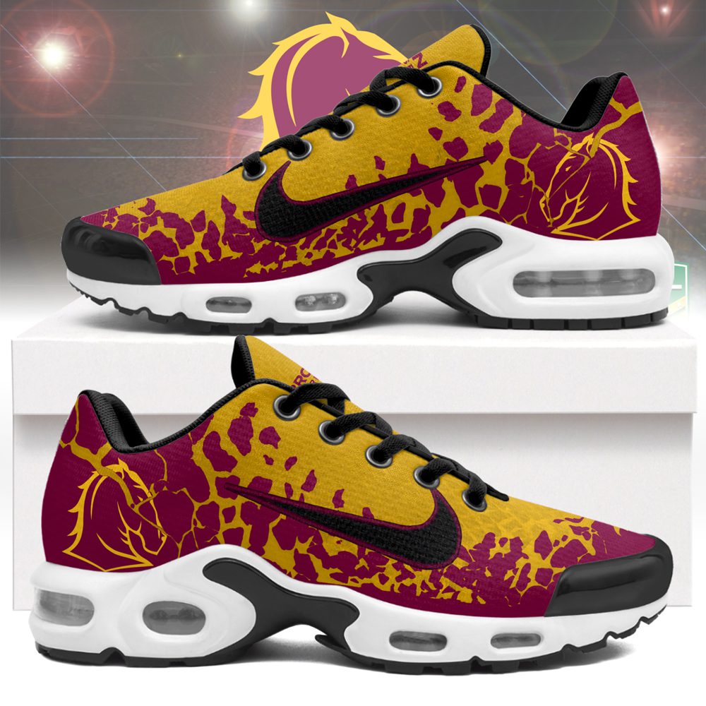 Brisbane Broncos Sports Air Max Plus Sneakers For Men And Women Brisbane Broncos Sports Air Max Plus Sneakers For Men And Women