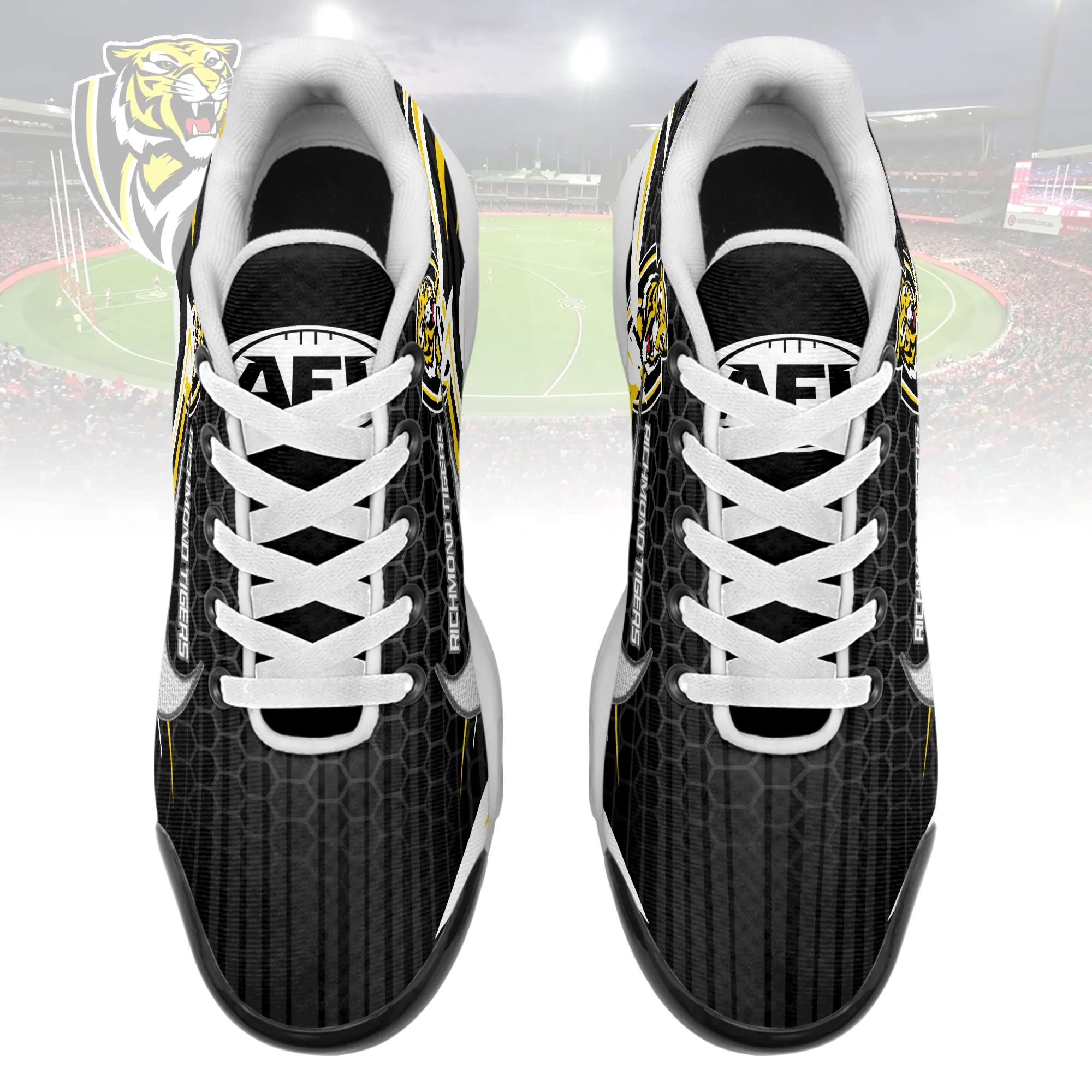 Richmond Tigers Sports Air Max Plus Sneakers For Men And Women Richmond Tigers Sports Air Max Plus Sneakers For Men And Women