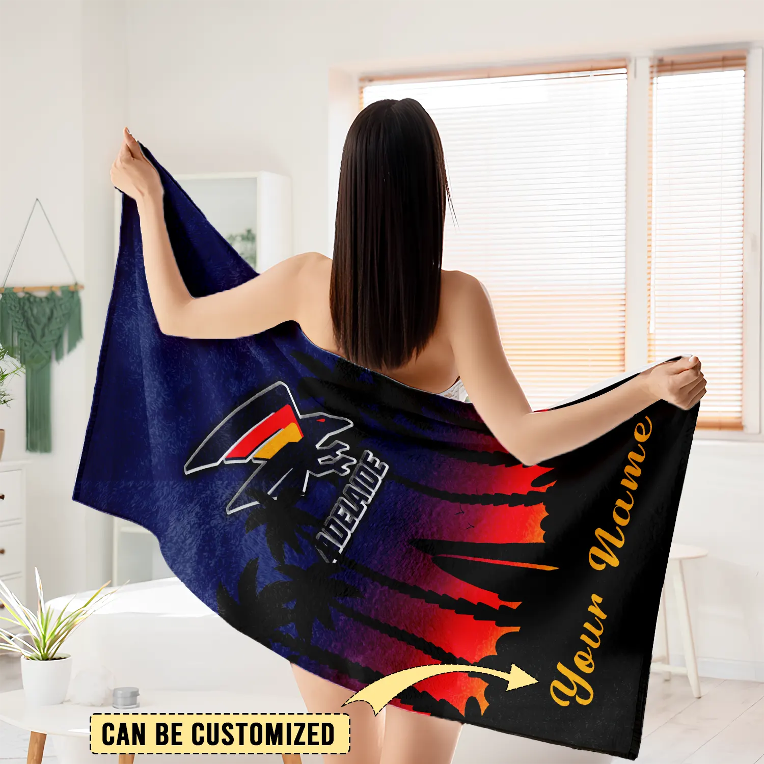 Adelaide Crows Pool Travel Beach  Towels Adelaide Crows Pool Travel Beach  Towels