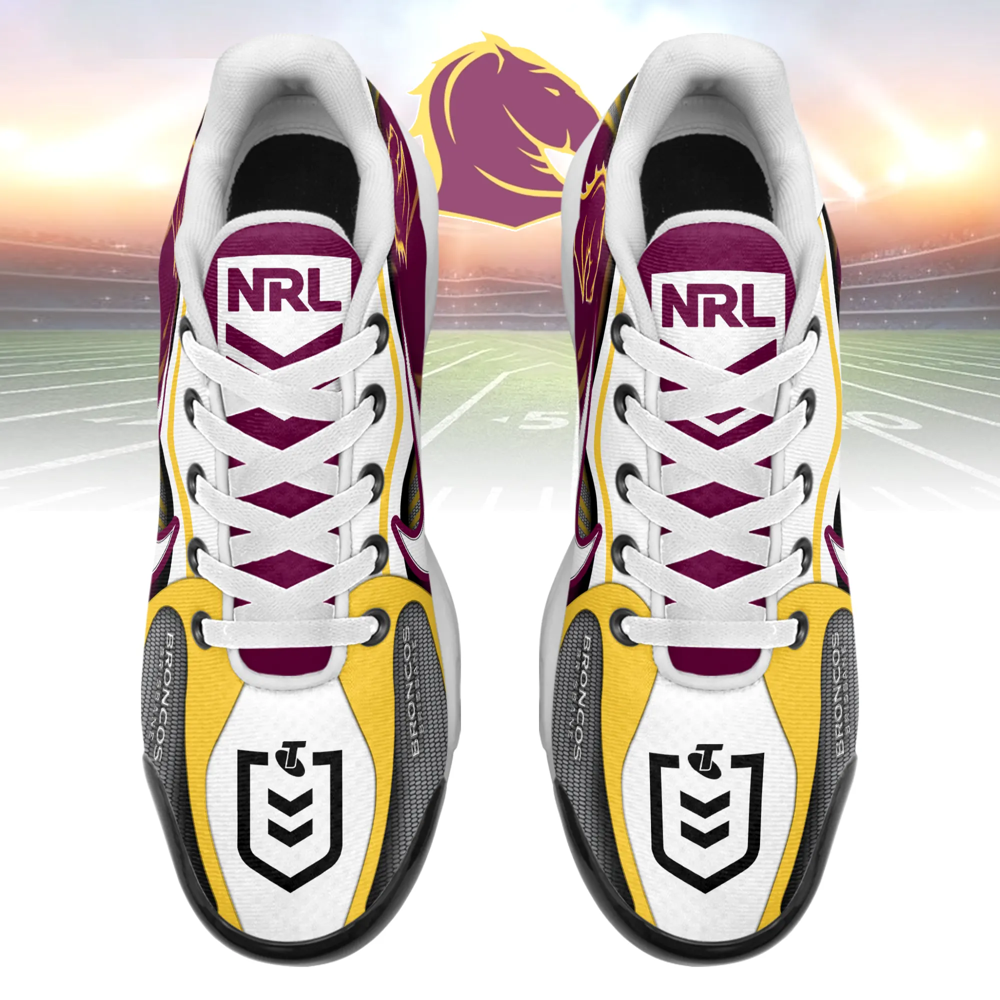Brisbane Broncos Sports Air Max Plus Sneakers For Men And Women Brisbane Broncos Sports Air Max Plus Sneakers For Men And Women