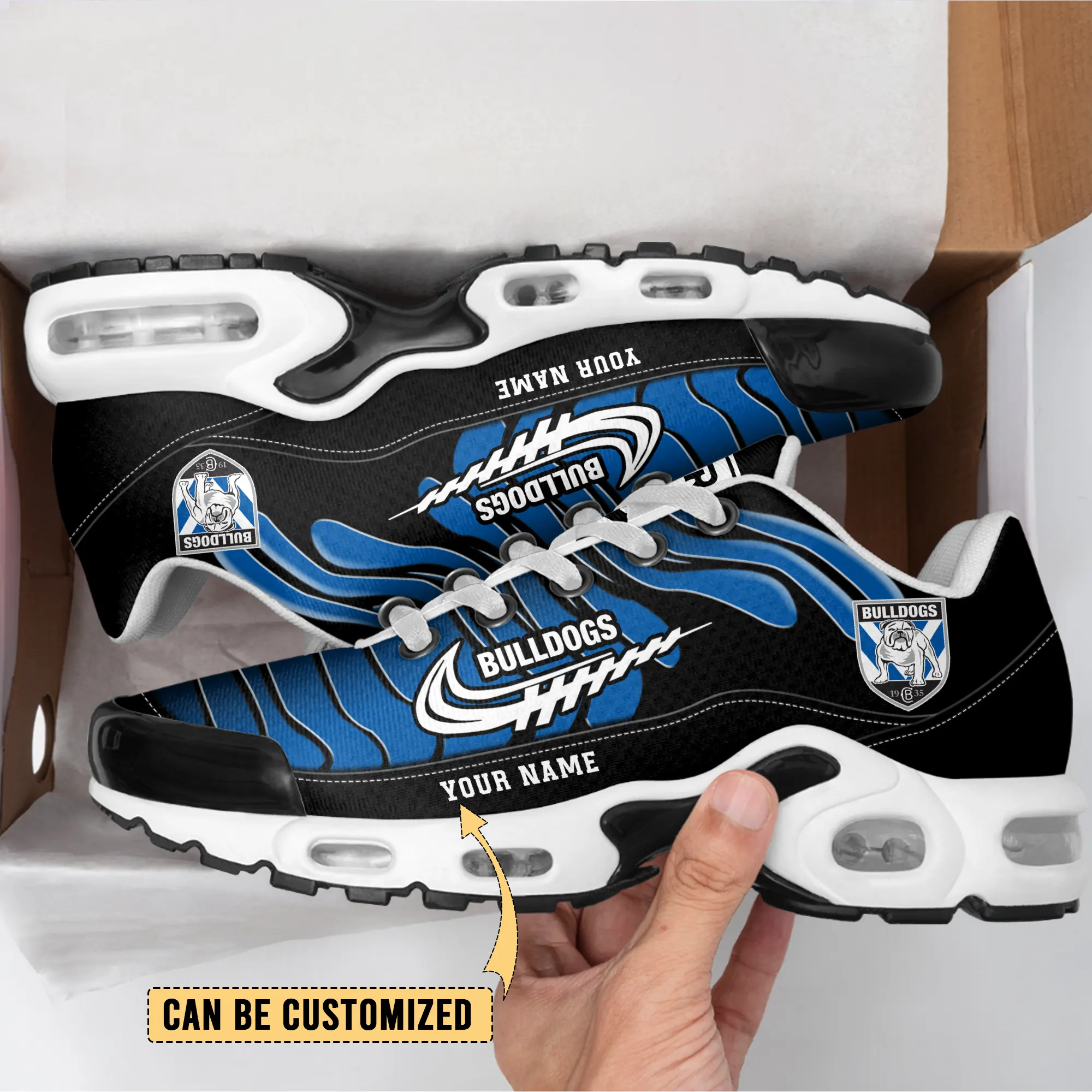 Canterbury-Bankstown Bulldogs Sports Air Max Plus Sneakers For Men And Women Canterbury-Bankstown Bulldogs Sports Air Max Plus Sneakers For Men And Women