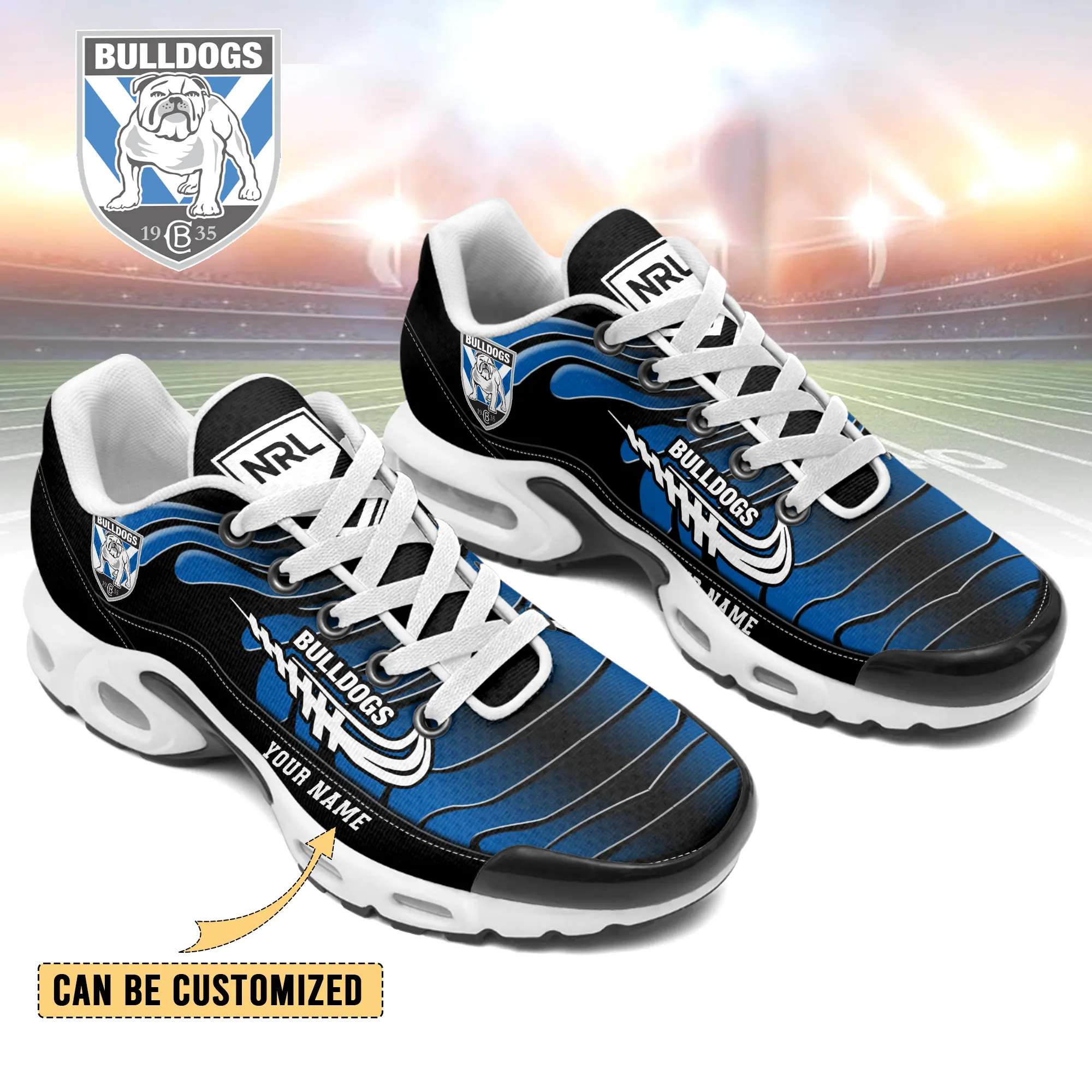 Canterbury-Bankstown Bulldogs Sports Air Max Plus Sneakers For Men And Women Canterbury-Bankstown Bulldogs Sports Air Max Plus Sneakers For Men And Women