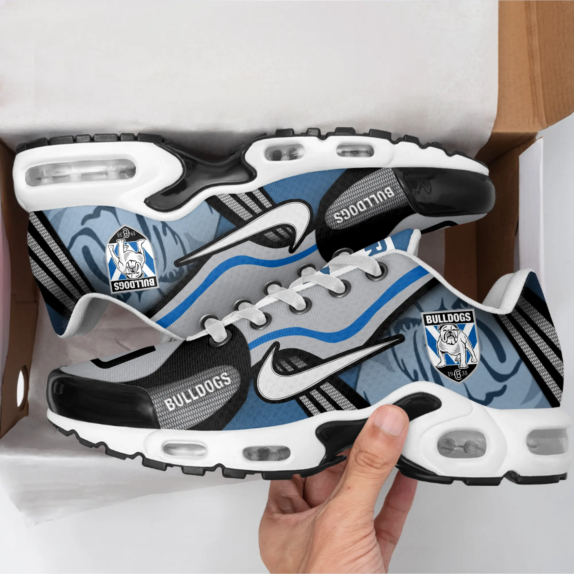 Canterbury-Bankstown Bulldogs Sports Air Max Plus Sneakers For Men And Women Canterbury-Bankstown Bulldogs Sports Air Max Plus Sneakers For Men And Women