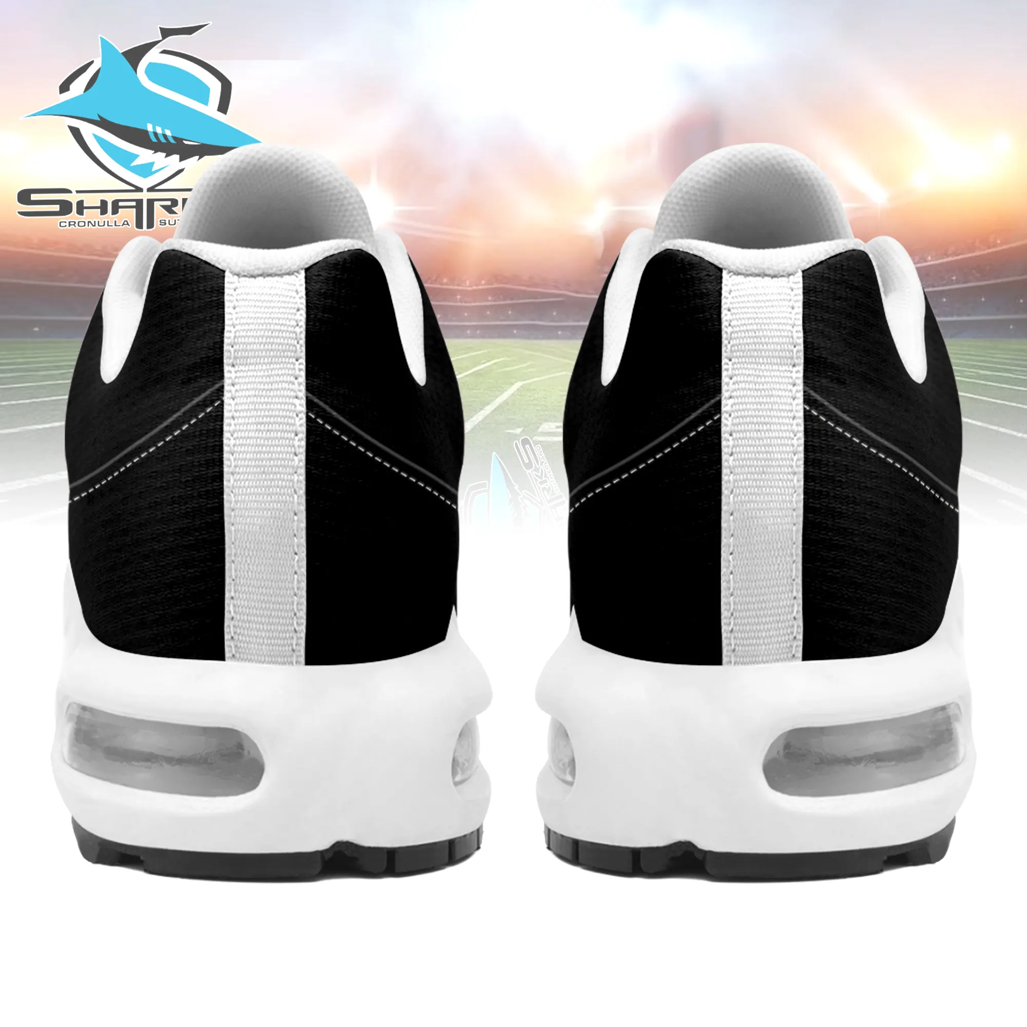 Cronulla-Sutherland Sharks Sports Air Max Plus Sneakers For Men And Women Cronulla-Sutherland Sharks Sports Air Max Plus Sneakers For Men And Women