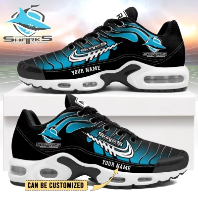 Cronulla-Sutherland Sharks Sports Air Max Plus Sneakers For Men And Women Cronulla-Sutherland Sharks Sports Air Max Plus Sneakers For Men And Women